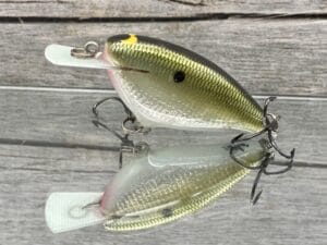 Black Label Balsa - Bacon-Signature Series - Balsa Crankbait - Foiled Mean Green Color