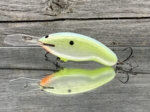 Black Label Balsa - Tapout Jr - Custom Balsa Crankbait - Citrus Candy Color