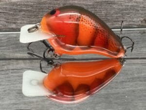 Black Label Balsa - CBS 1 - Balsa Squarebill Crankbait - Crush Craw Color - Bagley B1