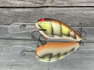 Black Label Balsa - Rock Hound - Custom Balsa Crankbait - Toxic Craw Color