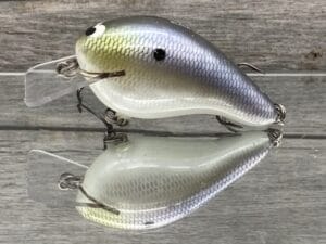 Black Label Balsa - Head Hunter - Custom Balsa Squarebill Crankbait - American Shad Color - Zoom WEC E-2