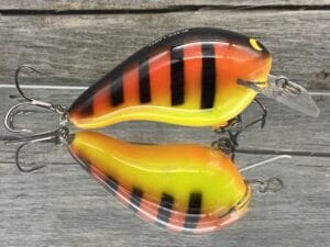 Black Label Balsa - Head Hunter - Custom Balsa Squarebill Crankbait - Bandit Mistake Color - Zoom WEC E-2 - Image 2