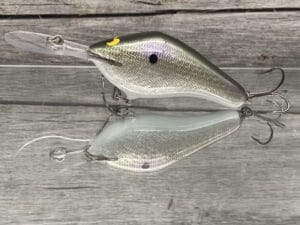 Black Label Balsa - 300 Proof - Custom Balsa Crankbait - Gizzard Shad Foil Color