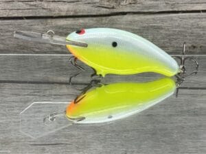 Black Label Balsa - Tapout - Custom Balsa Crankbait - Candy Dolphin Color