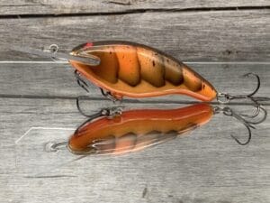 Black Label Balsa - Tapout - Custom Balsa Crankbait - Fall Craw Color