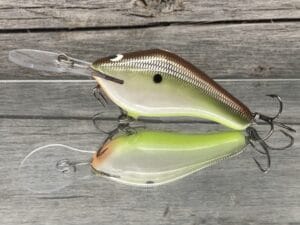 Black Label Balsa - 300 Proof - Custom Balsa Crankbait - Slick Color