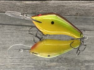 Black Label Balsa - 300 Proof - Custom Balsa Crankbait - Chartreuse Classic Color