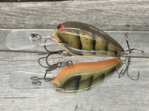 Black Label Balsa - Rock Hound - Custom Balsa Crankbait - Phantom Green Craw Color