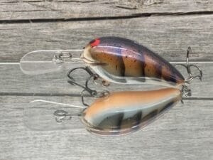 Black Label Balsa - Rock Hound - Custom Balsa Crankbait - Magic Craw Color