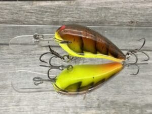 Black Label Balsa - Rock Hound - Custom Balsa Crankbait - Hot Ozark Craw Color