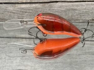 Black Label Balsa - Rock Hound - Custom Balsa Crankbait - Tabasco Craw Color