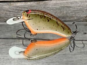 Black Label Balsa - Hickster - Balsa Crankbait - Root Beer - Zoom WEC Hicky