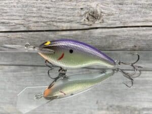 Black Label Balsa - Tapout - Signature Series Custom Balsa Crankbait - Foiled Table Rock Shad Color