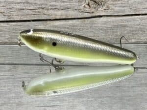 Black Label Balsa - Law Dawg - Custom Balsa Topwater- Money Shad Color