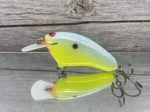 Black Label Balsa - Hickster - Balsa Crankbait - Candy Dolphin Color - Zoom WEC Hicky