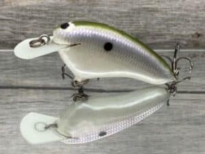 Black Label Balsa - Hickster - Balsa Crankbait - Shell Bed Shad - Zoom WEC Hicky