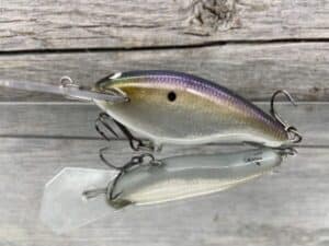 Black Label Balsa - Tapout - Signature Series Custom Balsa Crankbait - Foiled Herring Color