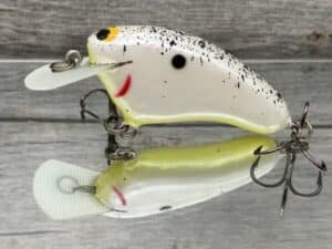 Black Label Balsa - Hickster - Balsa Crankbait - Splatter Back Color - Zoom WEC Hicky