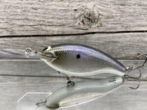 Black Label Balsa - Tapout - Signature Series Custom Balsa Crankbait - Foiled American Shad Color