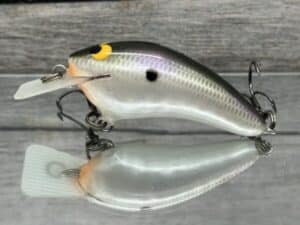 Black Label Balsa - Speedy - Hybrid Squarebill Crankbait - Gizzard Shad Pearl Color