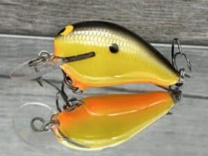 Black Label Balsa - Rumble - Custom Balsa Crankbait - Mellow Yellow Color