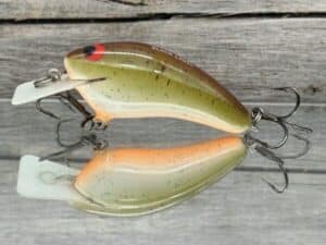 Black Label Balsa - Speedy - Hybrid Squarebill Crankbait - Root Beer Color