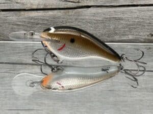 Black Label Balsa - Shiver 7 Signature Series - Custom Balsa Crankbait - Foiled Tennessee Flash Color