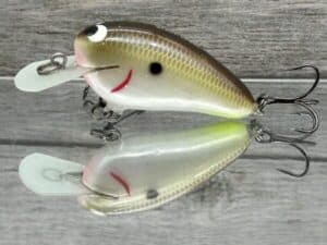 Black Label Balsa - Rattling Peanut - Balsa Crankbait - Cliff's Secret Color