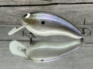 Black Label Balsa - Turbo - Custom Balsa Crankbait - American Shad Color