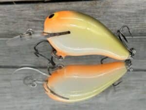 Black Label Balsa - Rumble MR - Custom Balsa Crankbait - Parrot Color