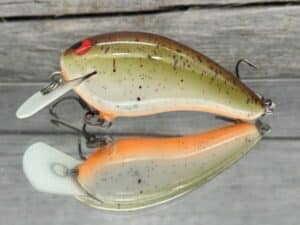 Black Label Balsa - Turbo - Custom Balsa Crankbait - Root Beer Color