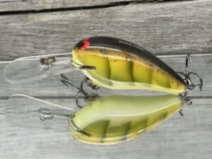 Black Label Balsa - Rock Hound - Custom Balsa Crankbait - Bone Craw Color