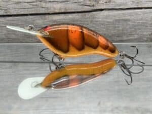 Black Label Balsa - The .38 - Balsa Crankbait - Fall Craw Color