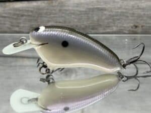 Black Label Balsa - Hickster - Balsa Crankbait - Bone Ozark - Zoom WEC Hicky