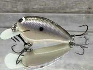 Black Label Balsa - Peanut - Balsa Crankbait - Bone Ozark Color - Zoom WEC Mutt