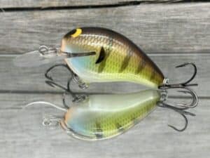 Black Label Balsa - Rumble MR - Custom Balsa Crankbait - Bold Bluegill Color