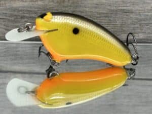 Black Label Balsa - Hickster - Balsa Crankbait - Mellow Yellow - Zoom WEC Hicky