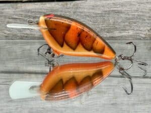 Black Label Balsa - Bacon MR - Balsa Crankbait - Fall Craw Color