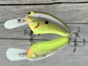 Black Label Balsa - Hickster MR- Balsa Crankbait - Moon Shine Color