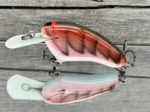 Black Label Balsa - Hickster MR- Balsa Crankbait - Sissy Craw Color