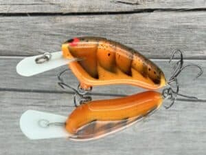 Black Label Balsa - Hickster MR- Balsa Crankbait - Fall Craw Color