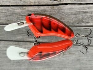 Black Label Balsa - Hickster MR- Balsa Crankbait - Delta Craw Color