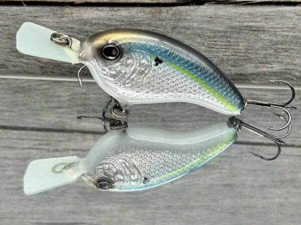 The Lure Forge - Pitching Wedge - Balsa Crankbait - Threadfin Shad