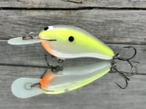 Black Label Balsa - Little Cliffie - Custom Balsa Crankbait - Pro Lavender Shad Color