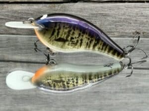 Black Label Balsa - Slim Signature Series Balsa Crankbait - Foiled Money Gill Color