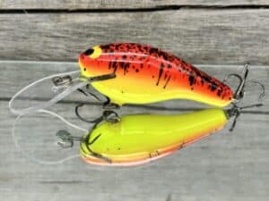 Black Label Balsa - K II - Custom Balsa Crankbait - Sunset Color