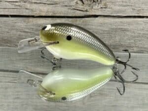 Black Label Balsa - Prowler - Custom Balsa Squarebill Crankbait - Money Shad Color