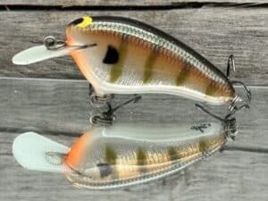 Black Label Balsa - Hickster - Signature Series Crankbait - Foiled Silver Gill Color