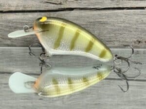 Black Label Balsa - Hickster - Signature Series Crankbait - Foiled Perch Color