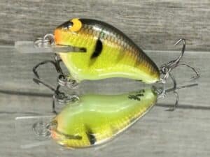 Black Label Balsa - Runt- Signature Series - Custom Balsa Crankbait - Foiled Bold Bluegill Color